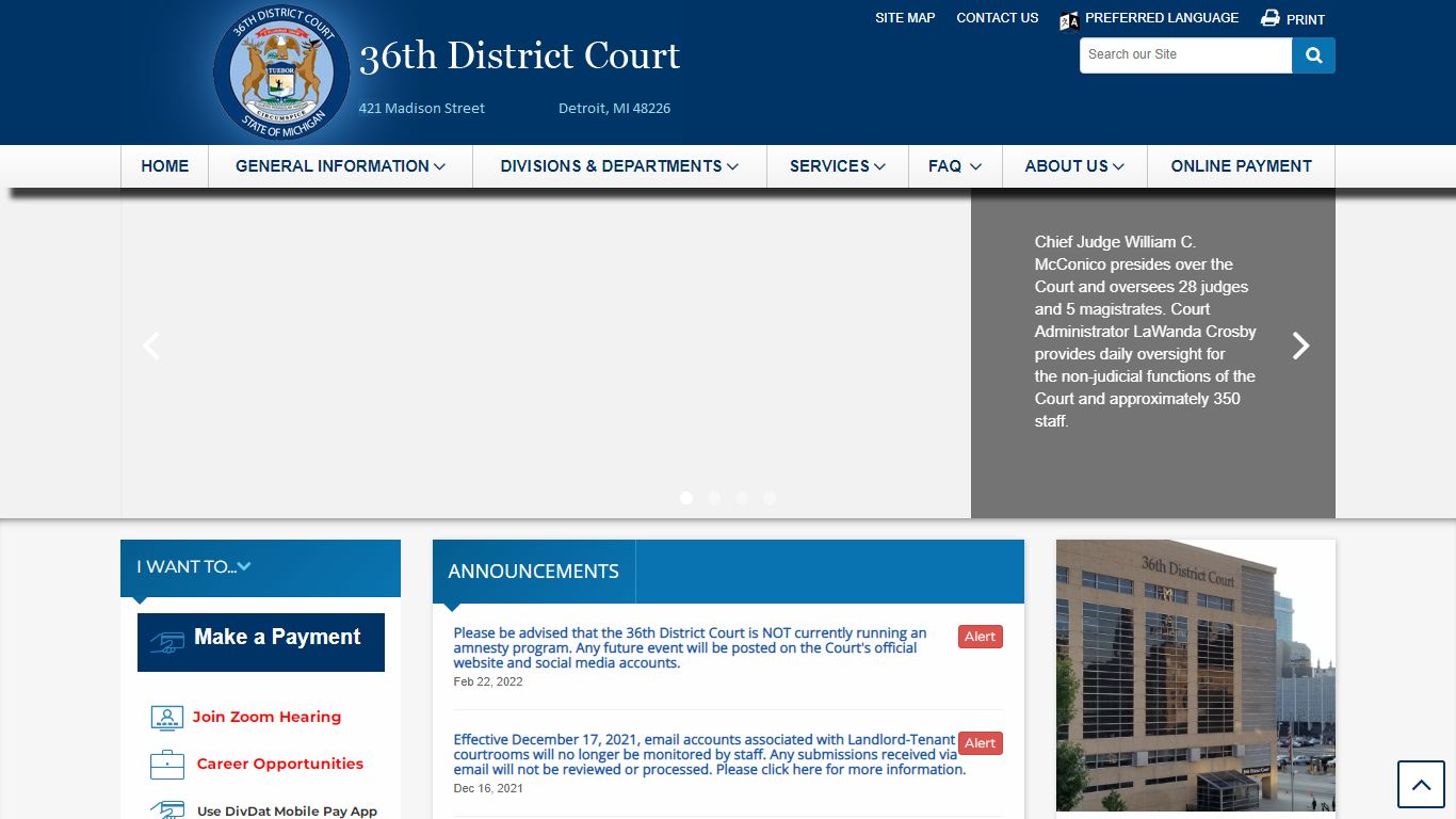 36th District Court